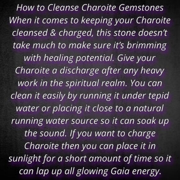 Learn About Charoite 💜 - Picture 14 of 16